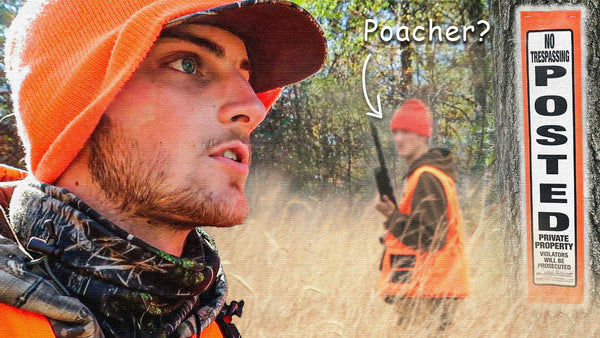 Trespasser on OUR PROPERTY!! | Arkansas Opening Weekend (2 Bucks Down!)