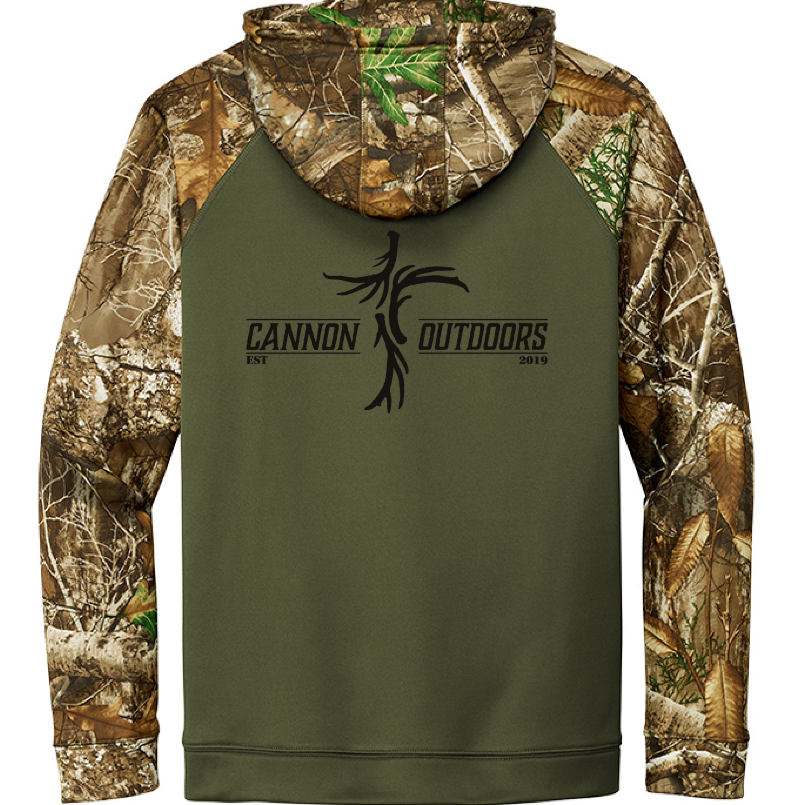 Olive Drab Green/ Realtree Edge - BACK