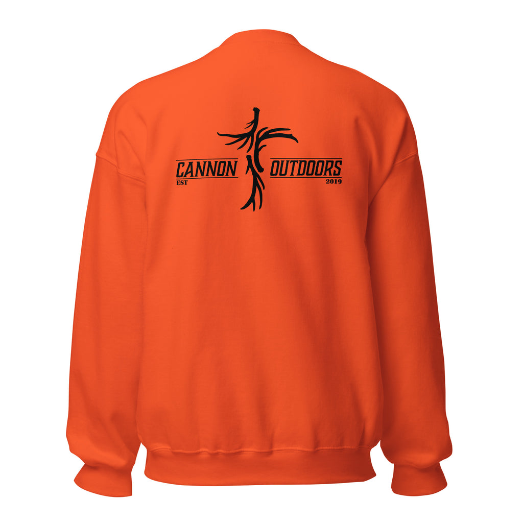 Cannon Outdoors Antler Cross Sweatshirt