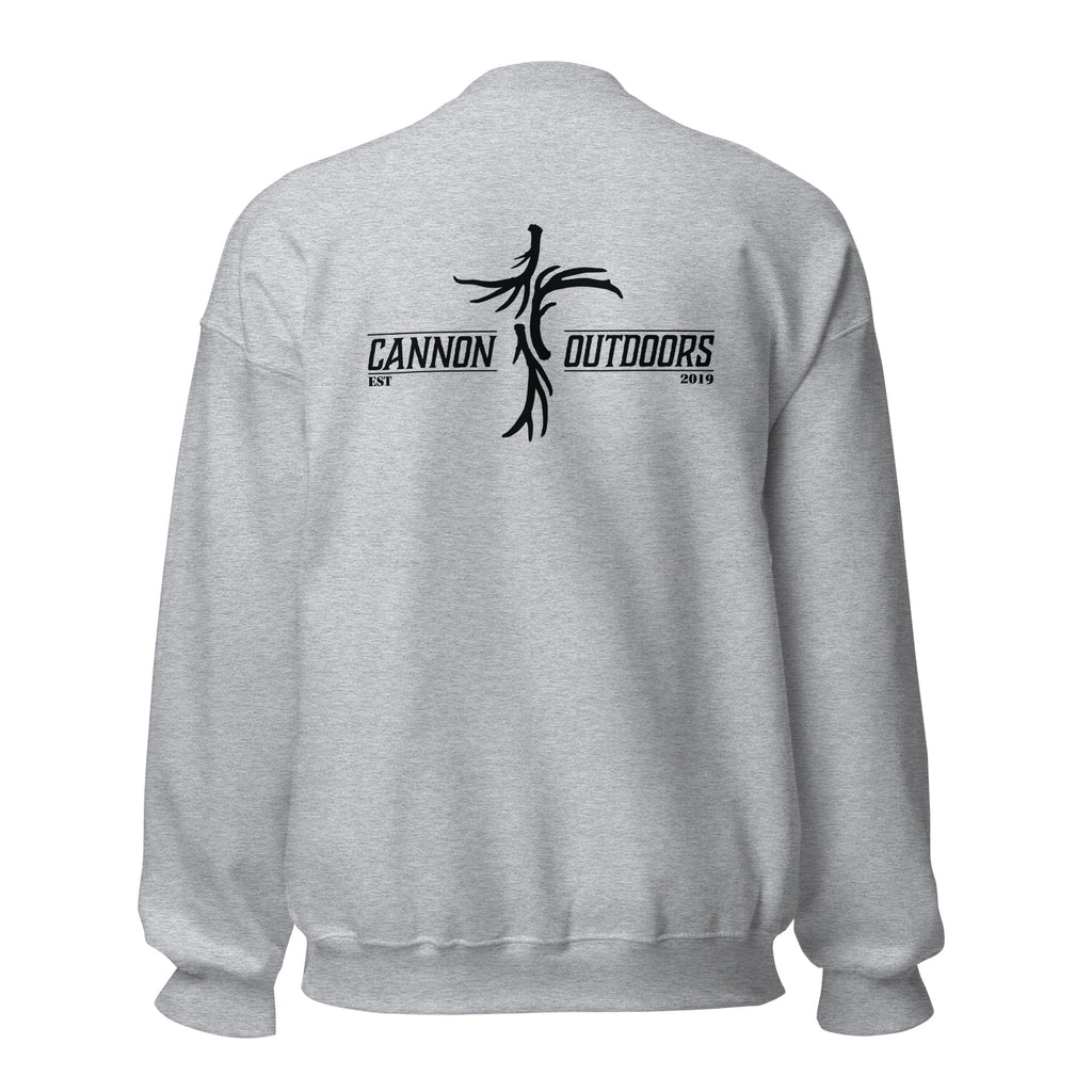 Cannon Outdoors Antler Cross Sweatshirt