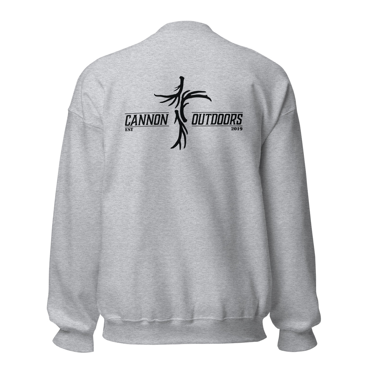 Cannon Outdoors Antler Cross Sweatshirt