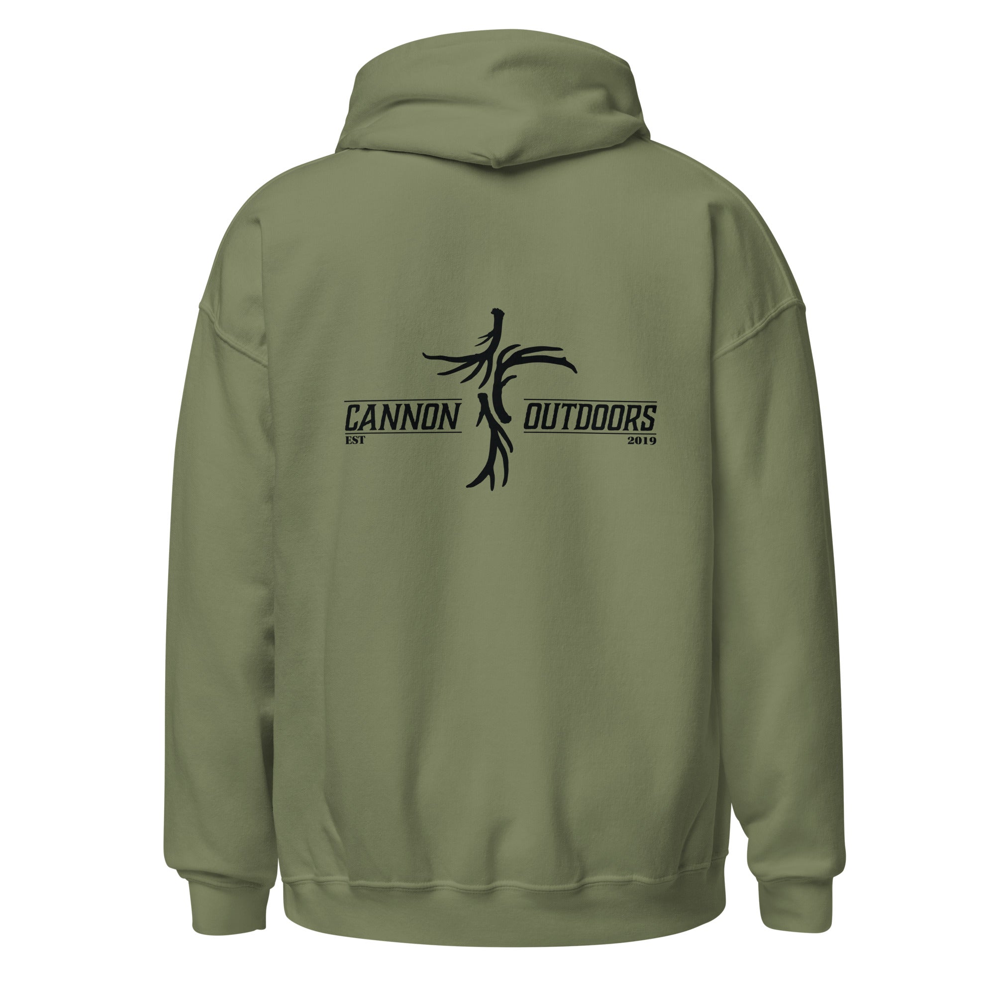 Cannon Outdoors Military Green Hoodie