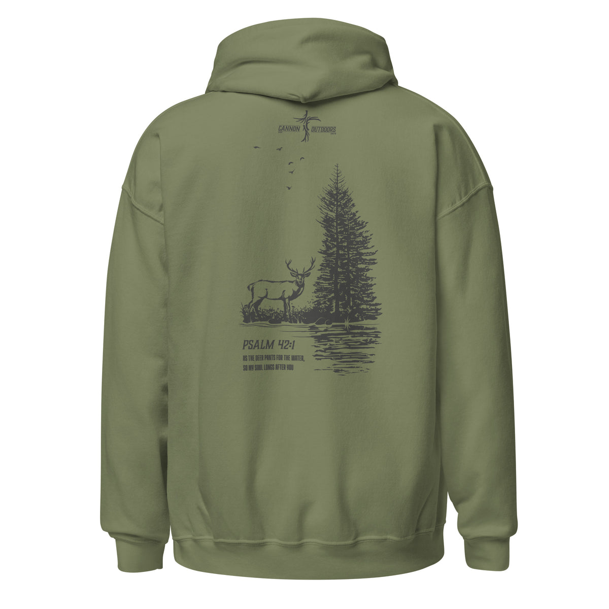 Psalm 42:1 - My Soul Longs After You Hoodie